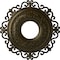 Ekena Millwork Orrington Ceiling Medallion (Fits Canopies up to 6 1/4"), 22"OD x 6 1/4"ID x 1 3/4"P, Green Gold CM22ORGGS - alternate 1
